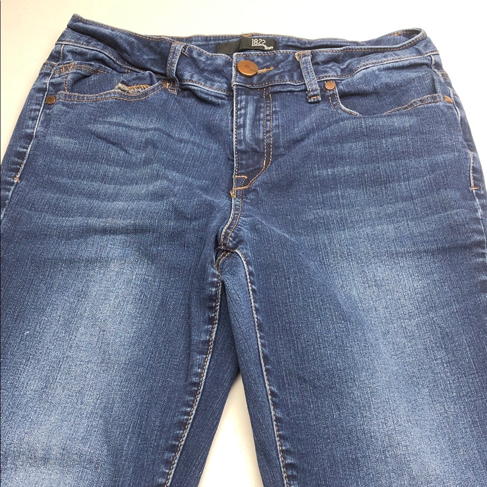 1822 Denim Blue Skinny Jeans